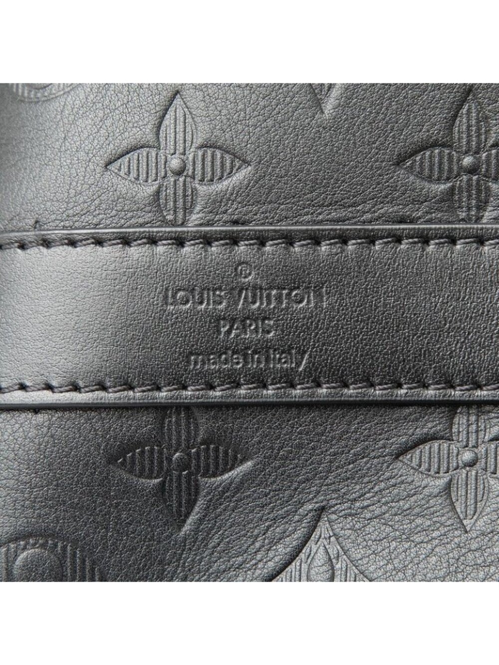 Louis Vuitton Monogram Shadow Keepall Bandouliere 50 Boston Bag 2-Way Noir - Picture 5 of 6